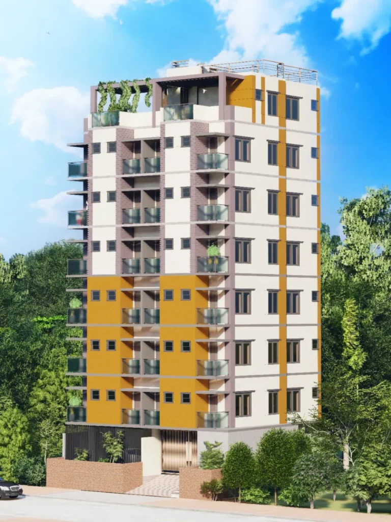 Munshi palace, 7 (SEVEN) STORIED RESIDENTIAL BUILDING ON TONGI WEST, DIST. GAZIPUR, BANGLADESH