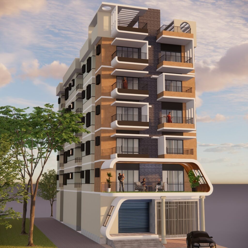 06 (Six) Storied Residential Building, West Latakhola, Mouza: Latakhola, Dohar Pourosova, Dhaka